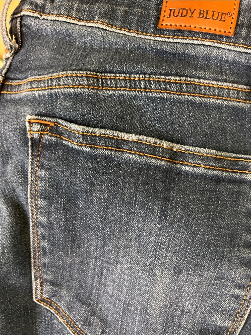 Judy Blue Dark Blue Cropped Capri Jeans - Picture 10 of 11